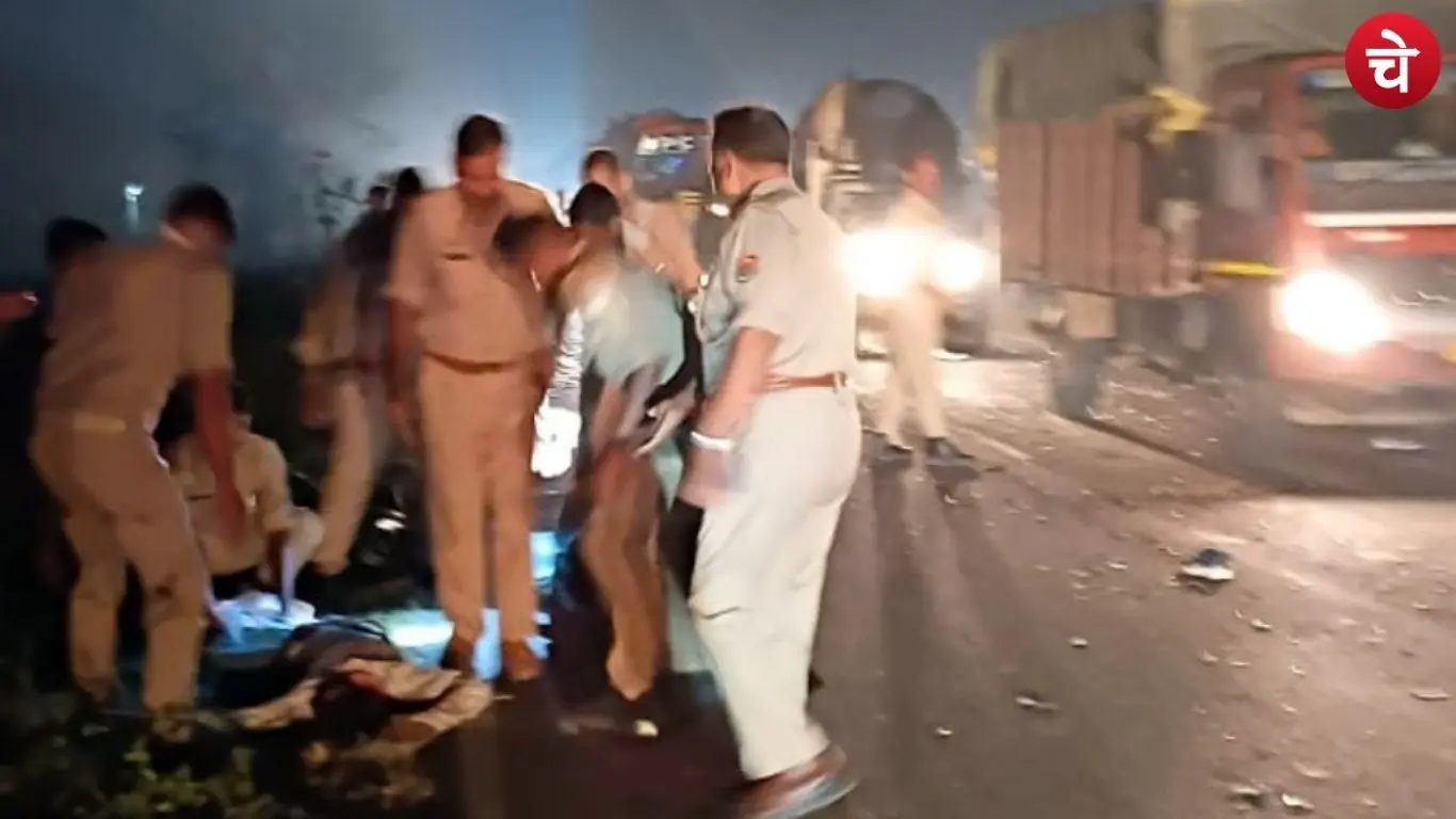 Bahraich road accident
